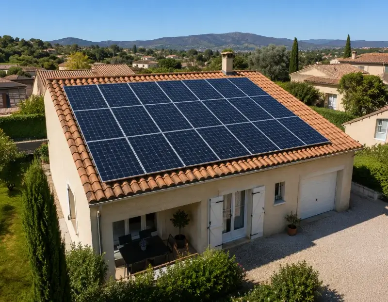 Prime à l'autoconsommation panneaux solaires Courcelles — aide financière de l'État